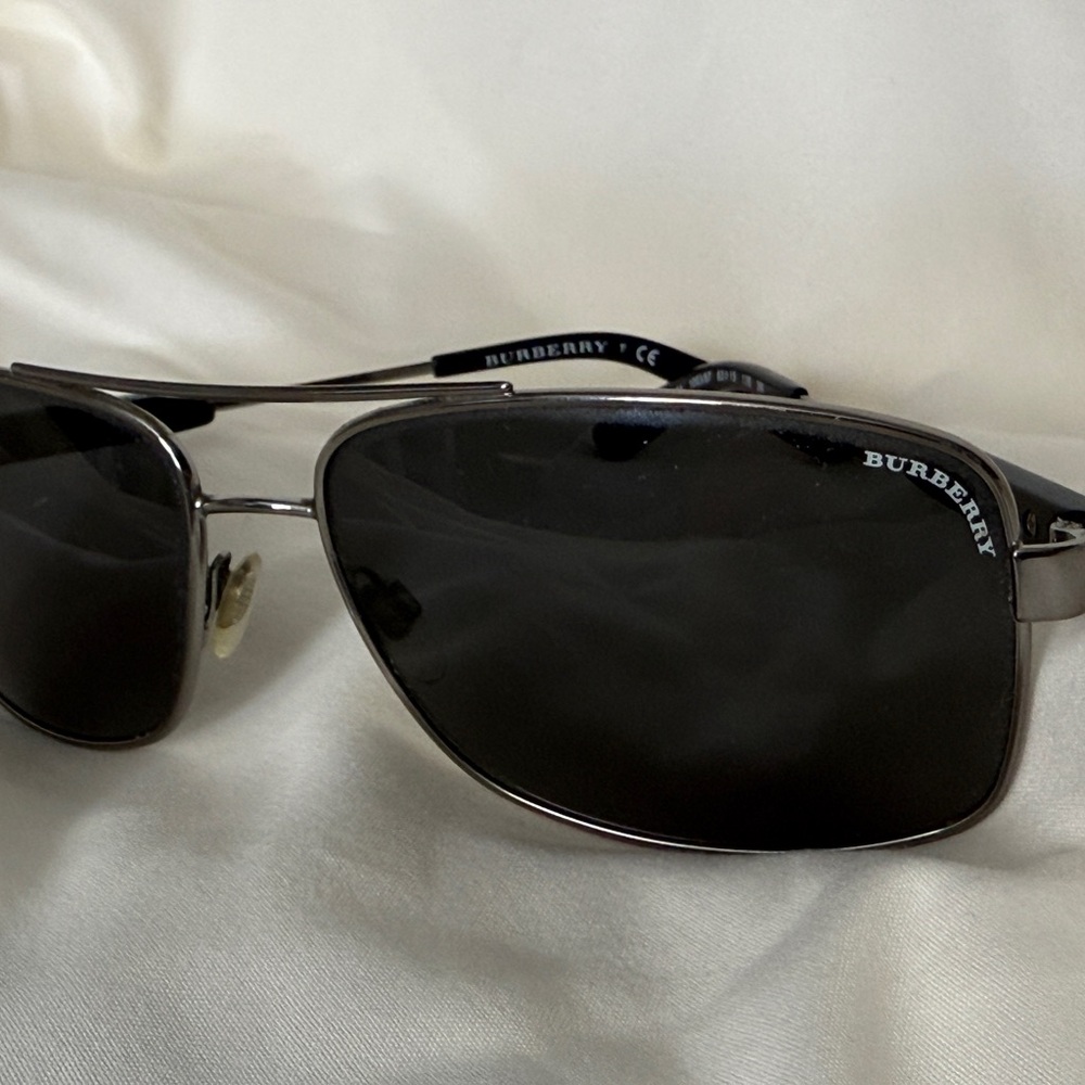 BURBERRY BE3074 Rectangle Sunglasses For Men
